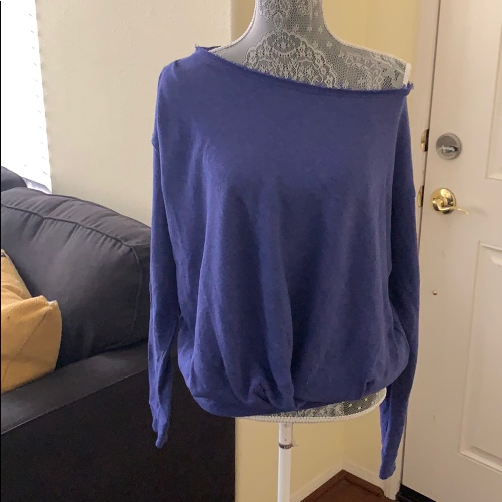 Free People PURPLE Sweater